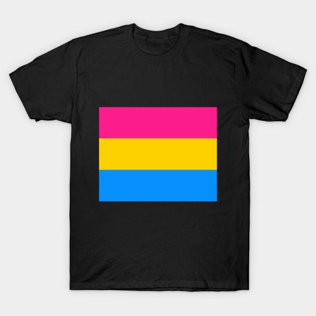 Pansexual Flag T-Shirt by Wickedcartoons